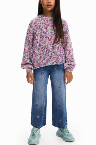 Pull en laine - Rose