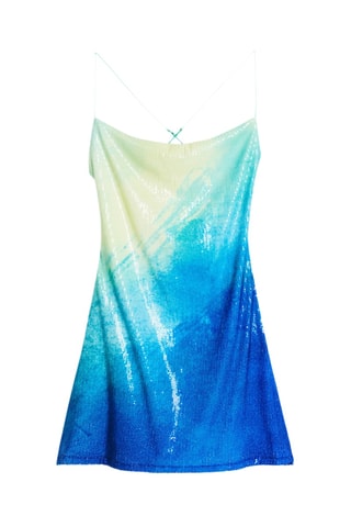 Robe patineuse - Turquoise