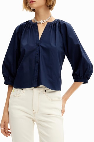 Blouse - Bleu