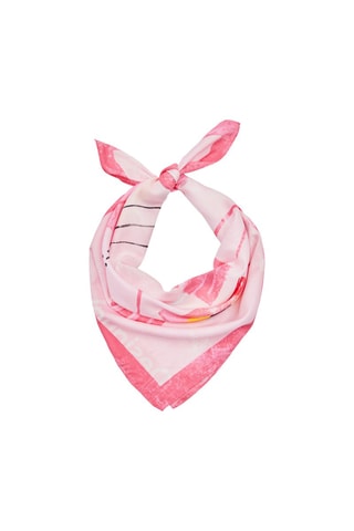 Foulard La panthère rose - Rose