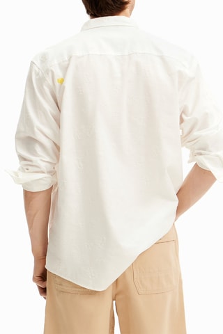 Chemise en lin - Blanc