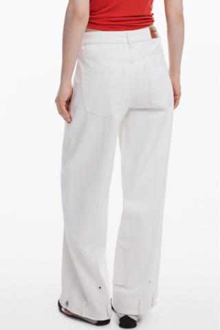 Jean straight - Beige