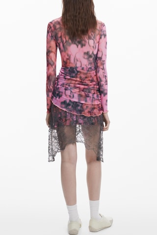 Robe fourreau - Rose