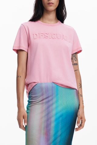 T-shirt regular - Rose