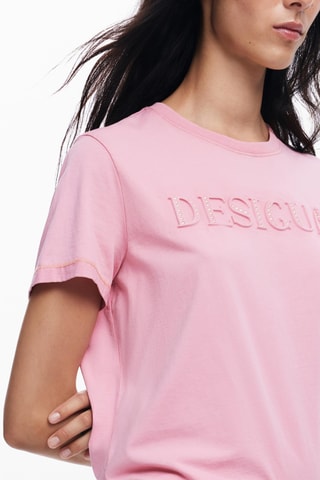 T-shirt regular - Rose