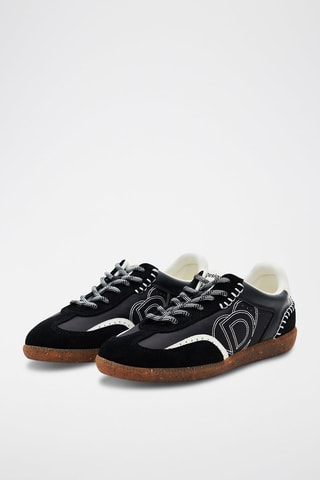 Baskets en cuir - Noir