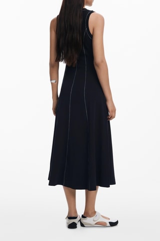 Robe midi - Noir