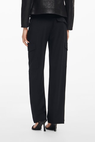 Pantalon straight - Noir