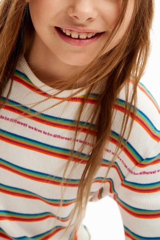 T-shirt - Blanc et vert