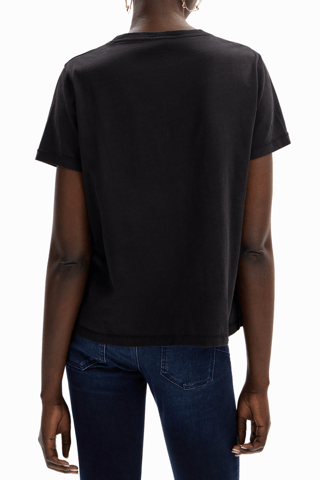 T-shirt regular - Noir