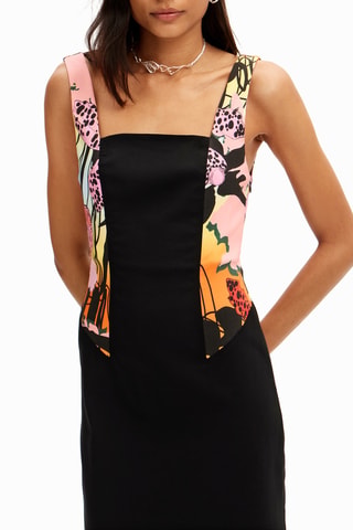 Robe droite - Noir