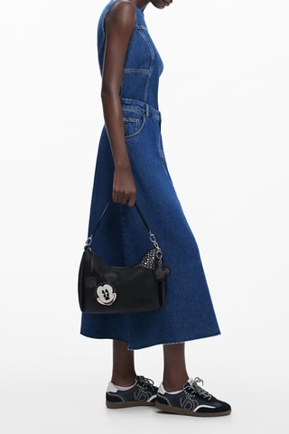 Sac porté épaule Mickey Disney - Blanc, noir et rouge