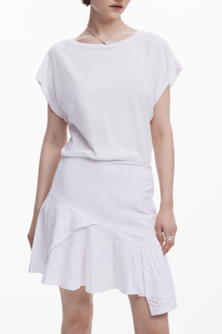 Robe patineuse - Blanc