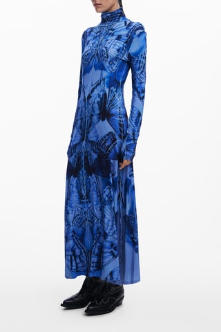 Robe longue - Bleu