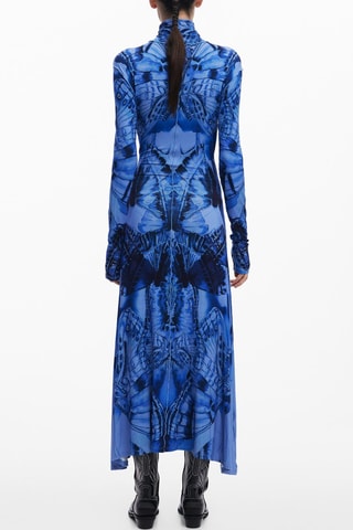 Robe longue - Bleu