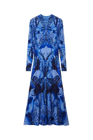 Robe longue - Bleu