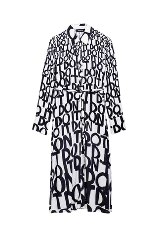 Robe chemise - Écru