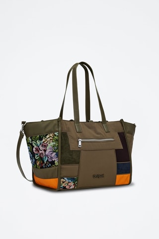 Cabas - Bleu, vert et orange