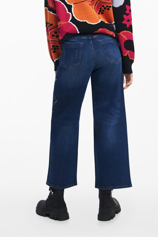 Jean wide legs - Bleu foncé