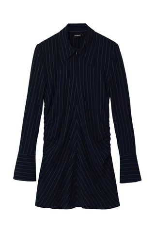 Robe chemise - Bleu marine