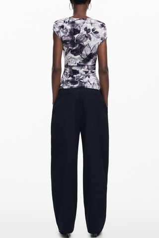 Top - Noir et gris