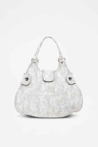 Sac à main en cuir - Beige