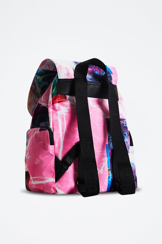 Sac à dos - Blanc et rose