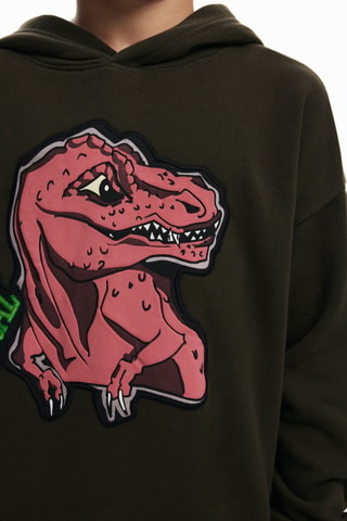 Sweat à capuche - Kaki