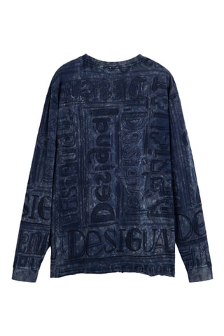 T-shirt regular - Bleu marine