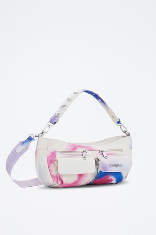 Sac à main tie and dye - Blanc