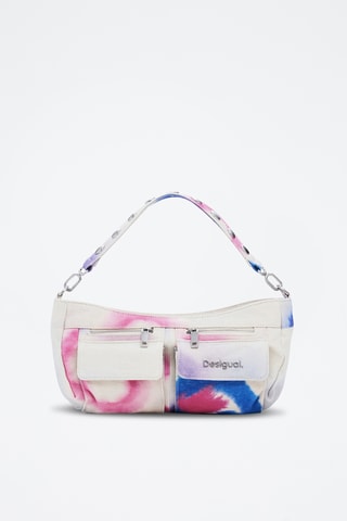 Sac à main tie and dye - Blanc
