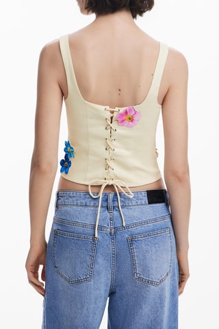 Crop top - Écru