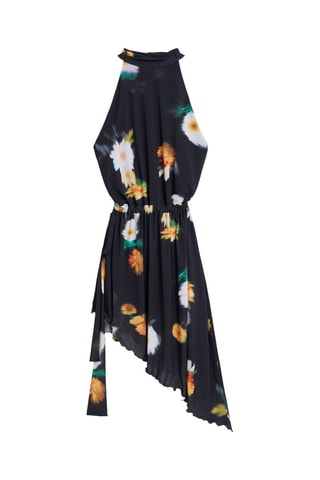 Robe asymétrique - Noir