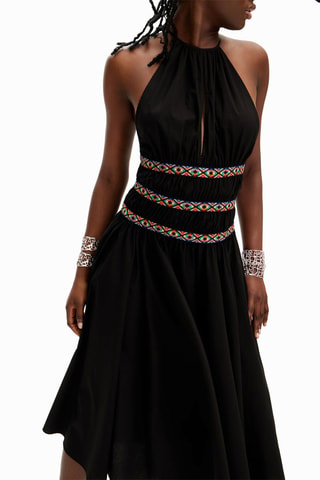 Robe midi - Noir