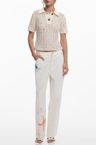 Top de plage - Beige