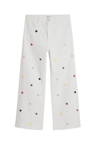 Jean 7/8 taille haute - Beige