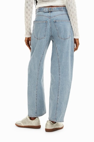 Jean wide legs - Bleu