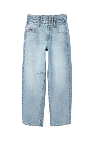 Jean wide legs - Bleu
