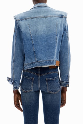 Veste en jean regular - Bleu