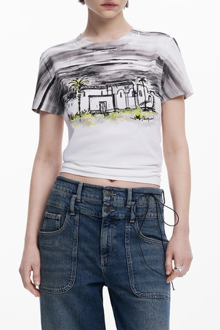 T-shirt regular - Noir