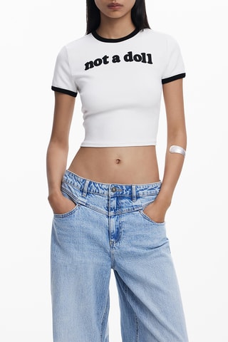 T-shirt regular - Blanc