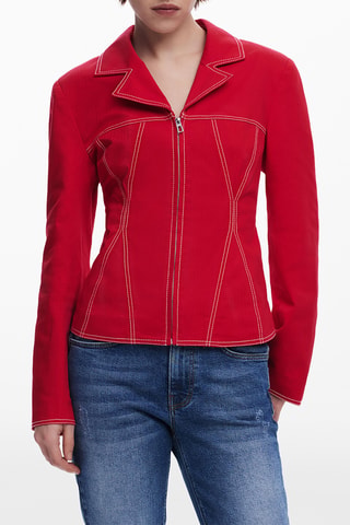 Blazer slim - Rouge