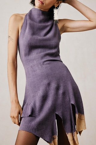 Robe courte regular sans manches - Rose