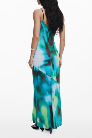 Robe longue sans manches - Vert