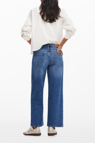 Jean wide legs - Bleu