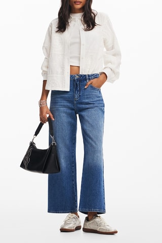 Jean wide legs - Bleu
