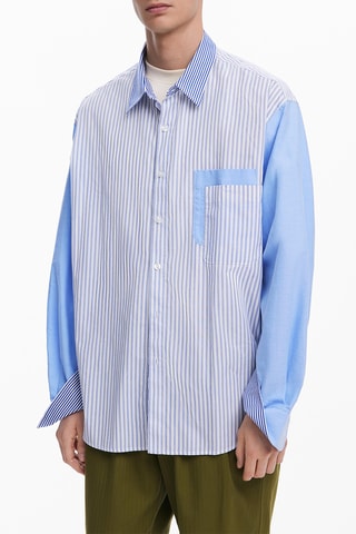 Chemise regular - Bleu