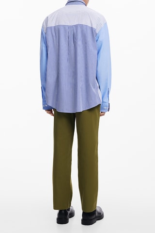 Chemise regular - Bleu