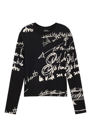 T-shirt regular - Noir
