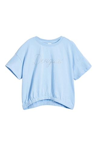 T-shirt regular - Bleu